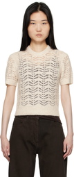 The Garment Off-White Verbier Pointelle Mini T-shirt
