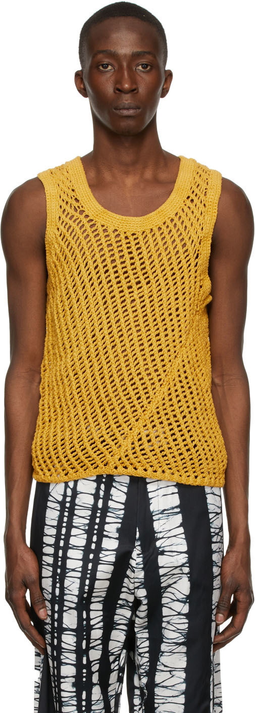 Nicholas Daley Hand Knitted Tank Top-