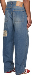 Carne Bollente Blue Tattoo Tease Jeans