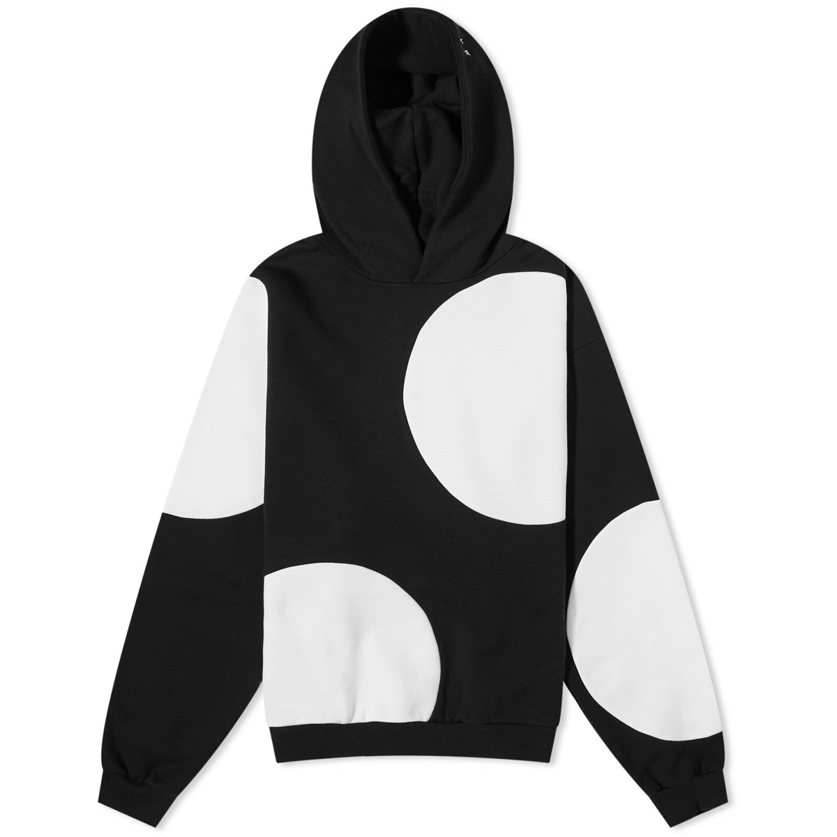 Marni Men's Polka Dot Hoodie in Nero Marni