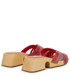 Zimmermann - Strappy leather clogs