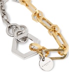 Givenchy - Silver and Gold-Tone Bracelet - Gold