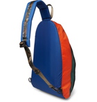 Polo Ralph Lauren - Appliquéd Faux Suede and Nylon Backpack - Multi