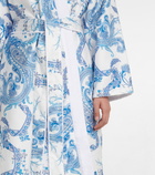 Etro Paisley cotton bathrobe