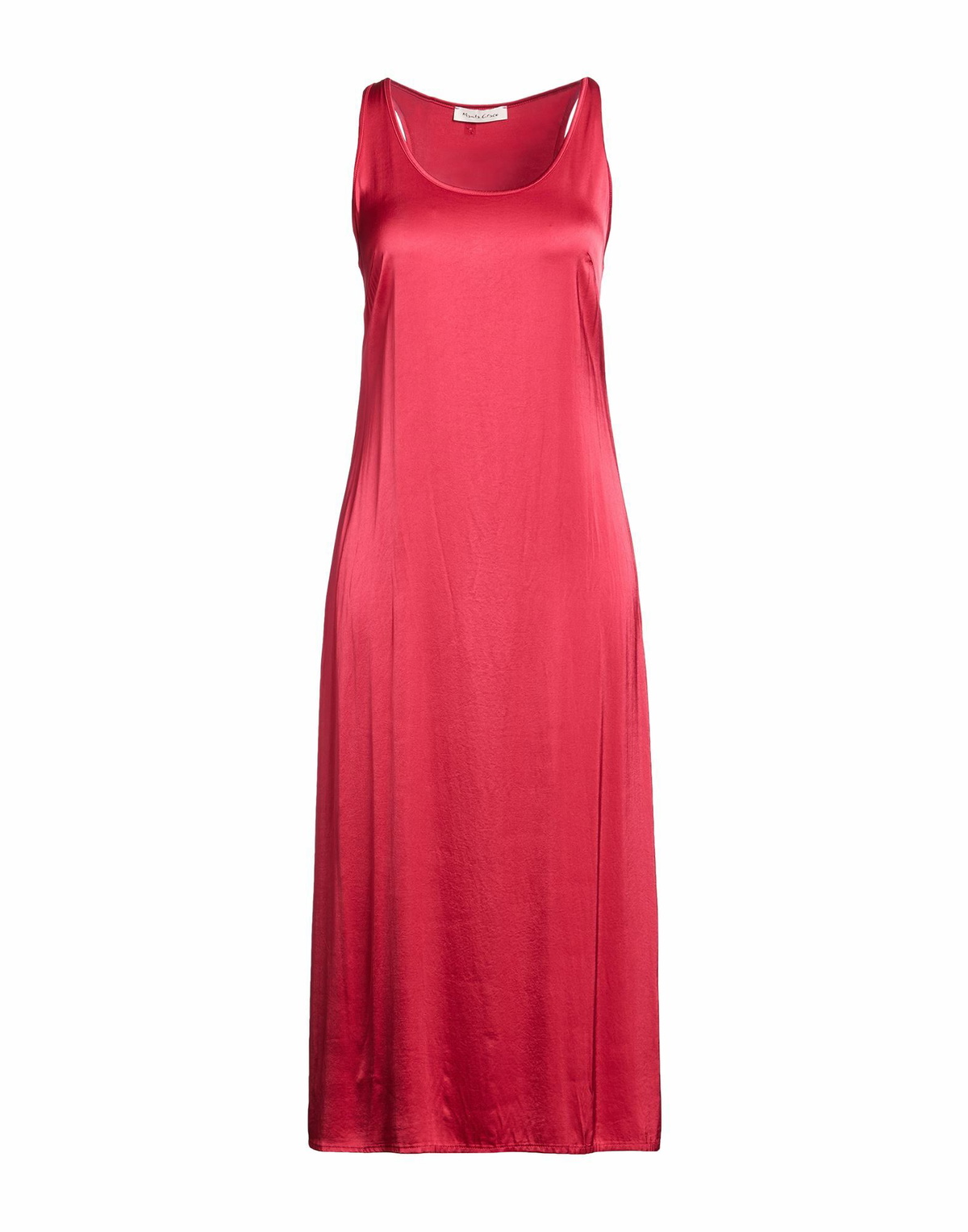 Manila Grace Womens Midi dress Garnet