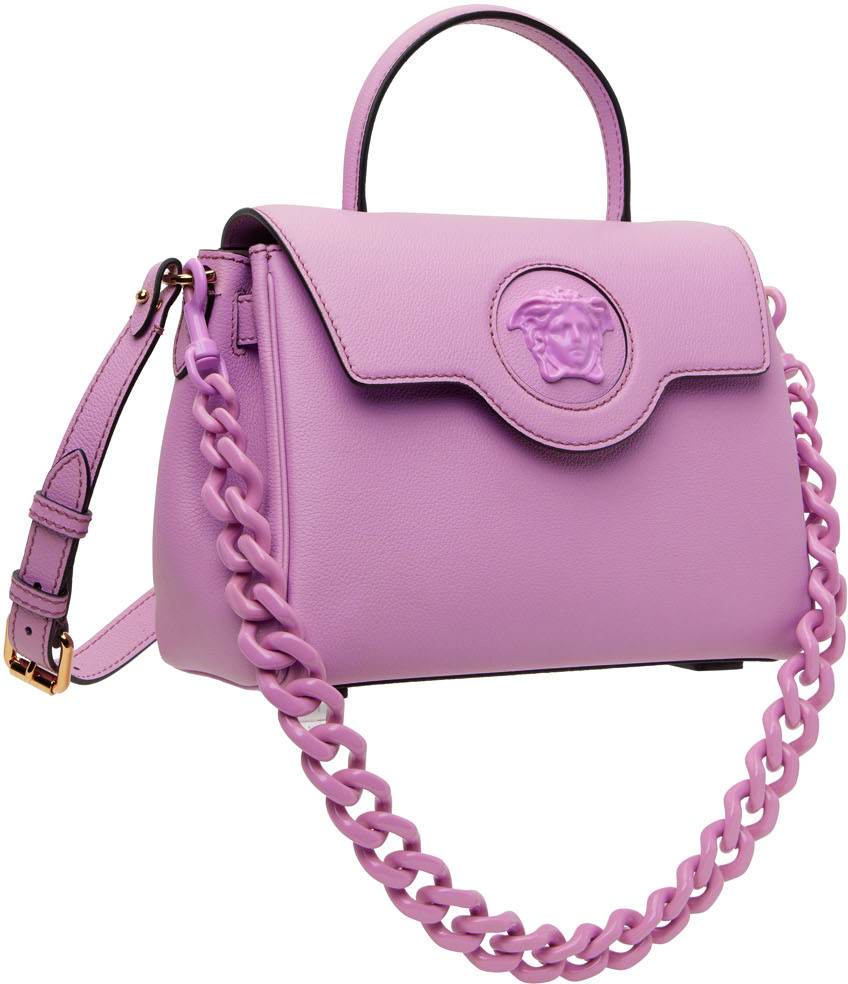 Versace Purple 'La Medusa' Bag