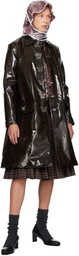 Chopova Lowena Black Squelchy Coat