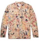 YMC - Camp-Collar Floral-Print Cotton-Blend Twill Shirt - Pink