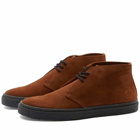 Fred Perry Authentic Men's Hawley Suede Boot in Ginger