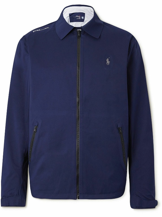 Photo: RLX Ralph Lauren - Logo-Embroidered Shell Golf Jacket - Blue