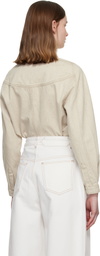 JACQUEMUS Beige 'The Amelo de-Nîmes' Denim Shirt