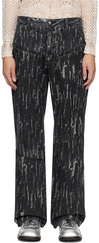 Photo: Andersson Bell Black Layered Jeans