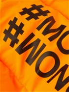 Moncler Grenoble - Mazod Quilted Printed Ripstop Down Ski Jacket - Orange