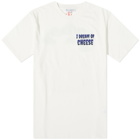 JW Anderson Men's I Dream Of Cheese T-Shirt in Off White