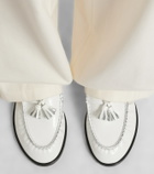 The Row Mens leather loafers