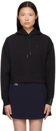 Lacoste Black Vent Hoodie