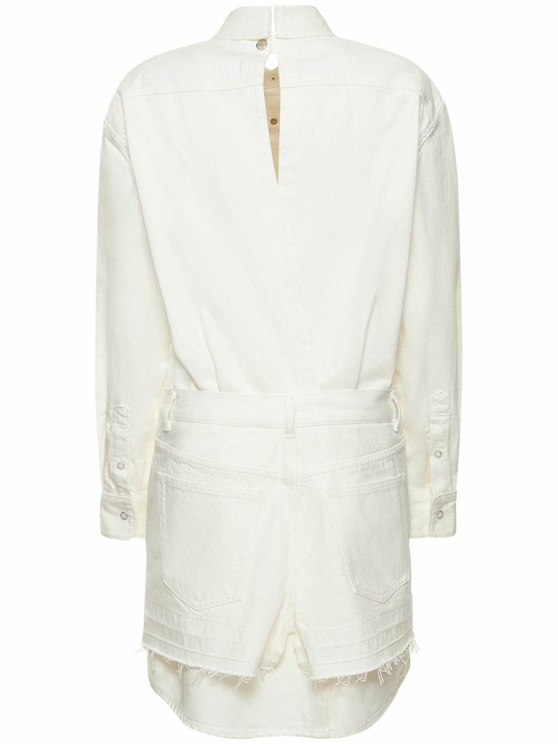 【sacai】Hybrid Shirt Dress SACAI | Hybrid shirt Dress | Women | Lane Crawford