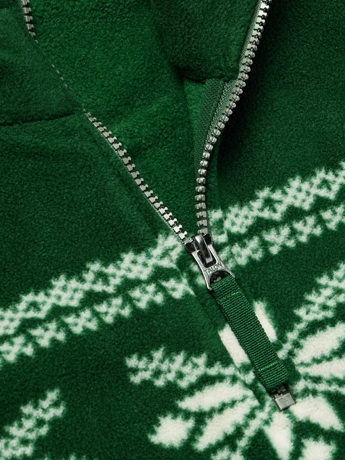 Polo Ralph Lauren - Fair Isle Recycled Fleece Half-Zip Sweatshirt