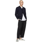 Comme des Garcons Homme Black Tropical Wool Trousers