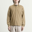 Auralee Men's Silk Knit Cardigan in Khaki Beige