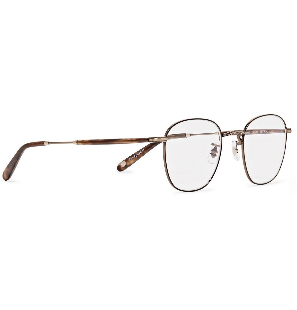 Garrett Leight California Optical - Grant M Round-Frame Gold-Tone and Tortoiseshell Acetate Optical Glasses - Tortoiseshell