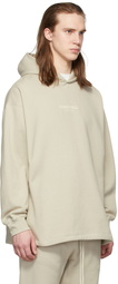 Fear of God ESSENTIALS Beige Relaxed Hoodie