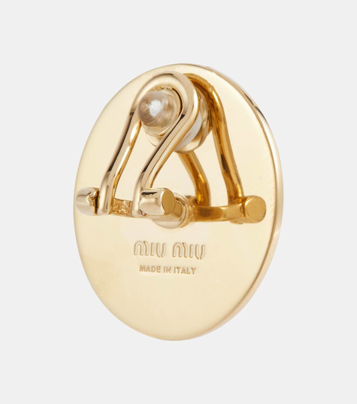 Miu Miu Crystal-embellished earrings