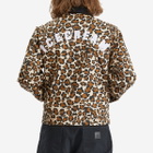 ICECREAM Men's Work Jacket in Leopard Print