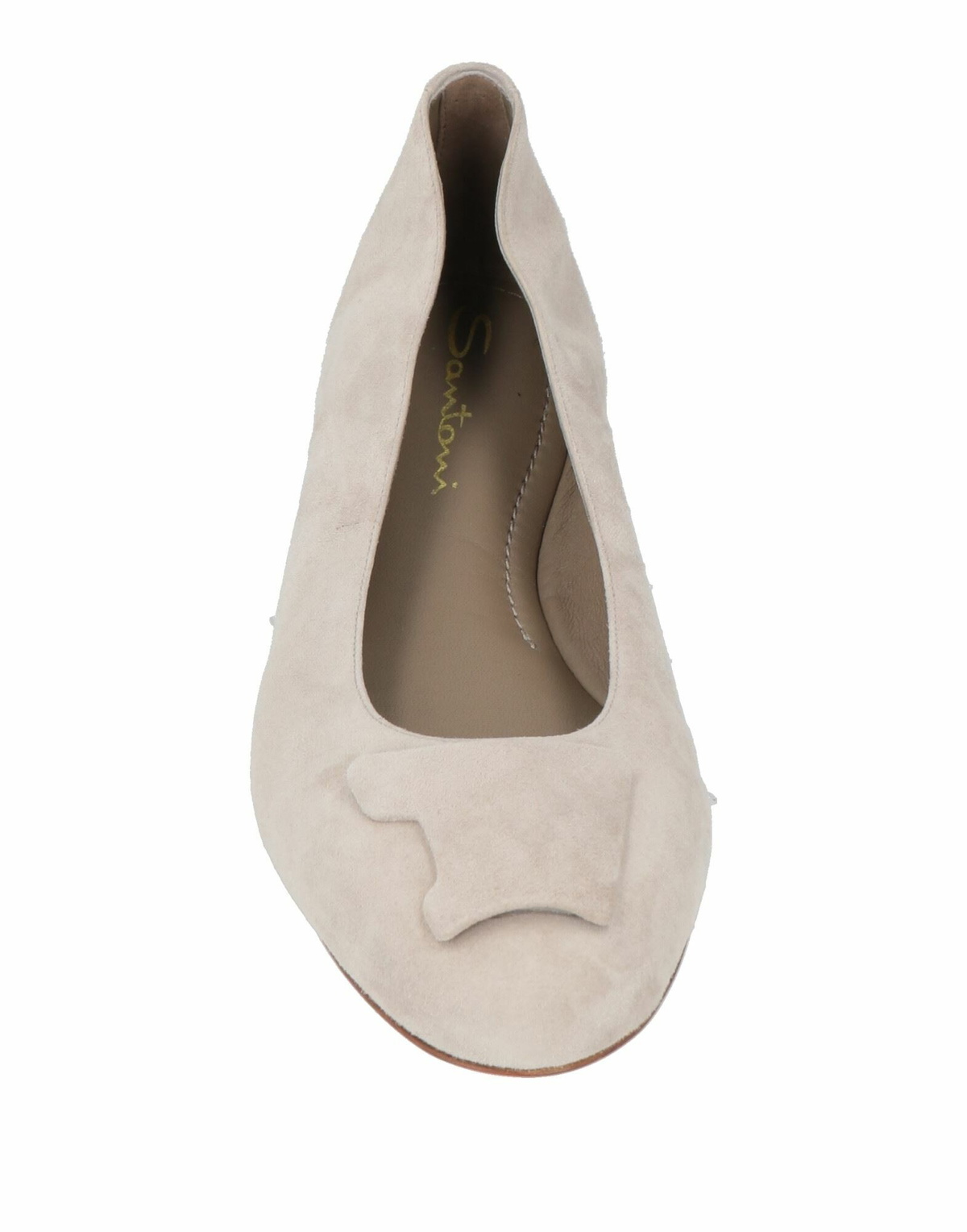 Santoni Womens Ballet flats Light in Grey