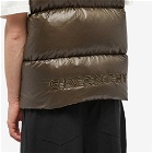 Givenchy Men's Down Puffer Vest in Military Green