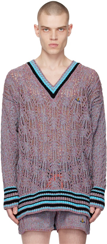 Photo: Vivienne Westwood Purple Range Oversized Sweater