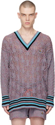 Vivienne Westwood Purple Range Oversized Sweater