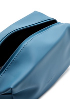 Rains Small Rubberised Wash bag - Blue - One Size