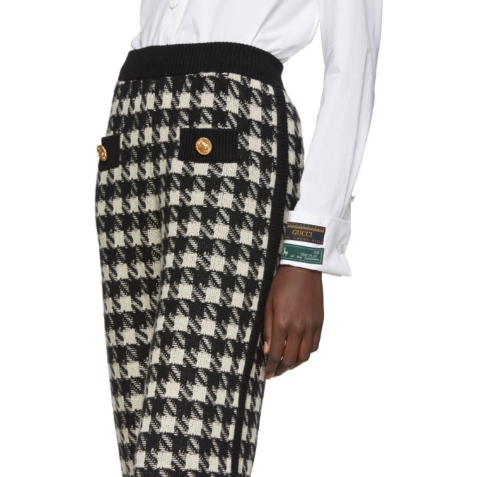 Off white best sale houndstooth pants