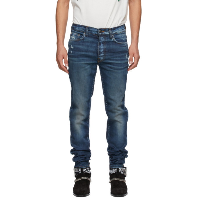 Photo: AMIRI Blue Stack Jeans