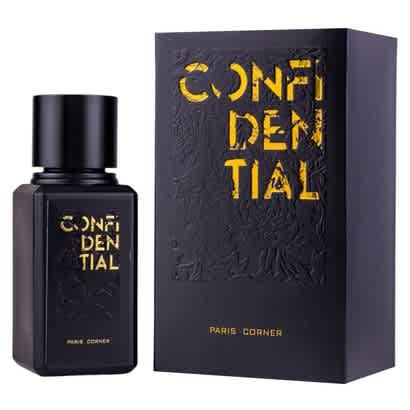 Paris Corner Unisex Confidential EDP Spray 3.4 oz Fragrances 6298554200159