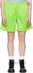 Stüssy Green Polyester Shorts