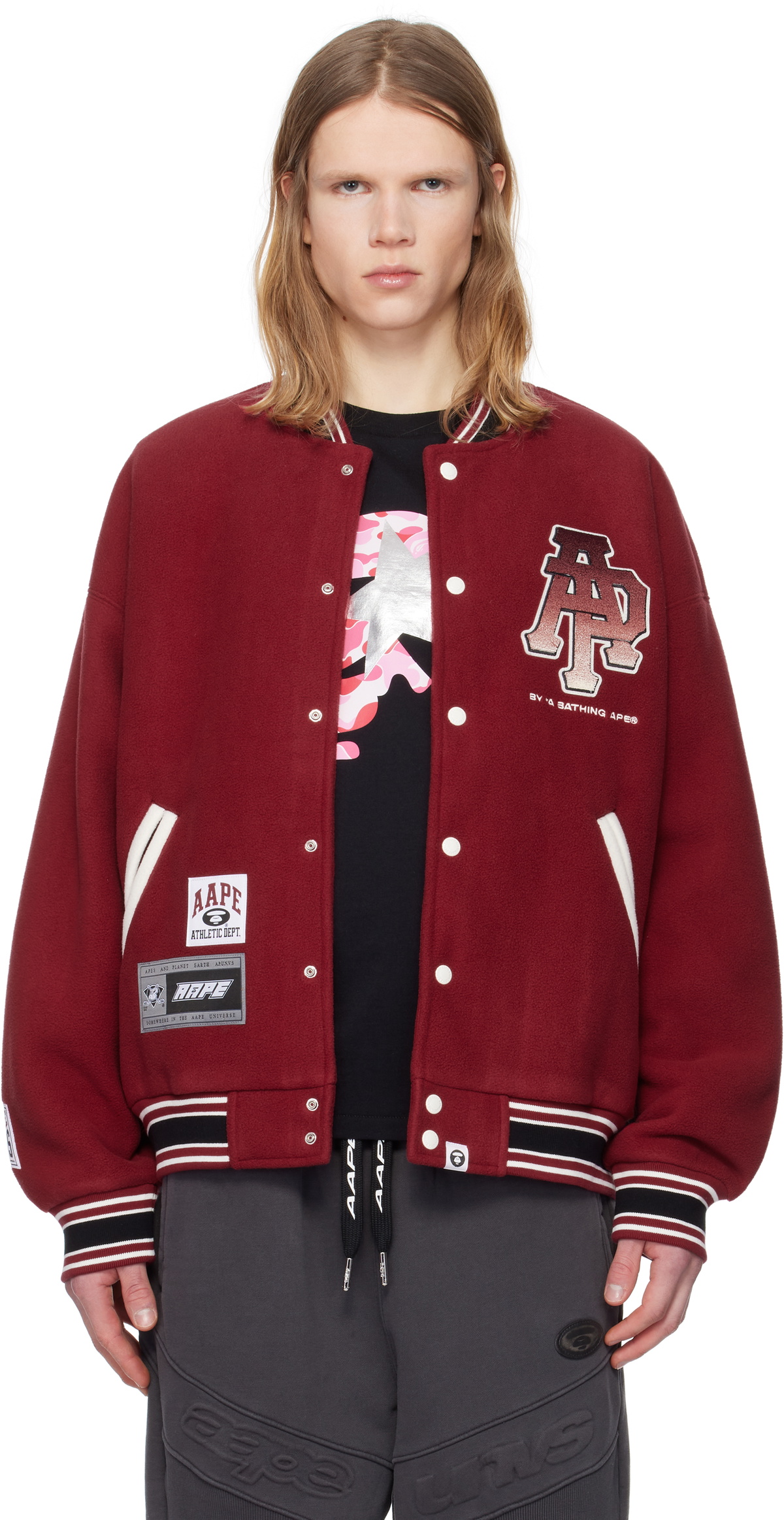 AAPE x Alpha Industries Reversible MA1 Jacket AAPE by A Bathing Ape