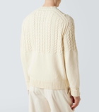 Dunhill Cable-knit cotton sweater