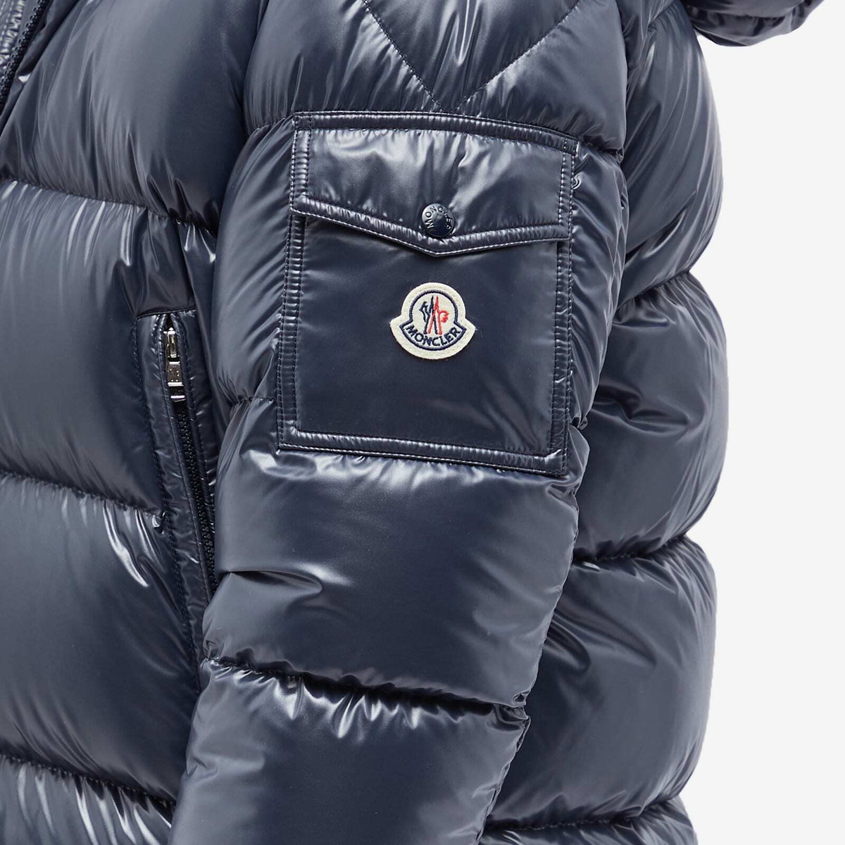 Moncler Men's Ecrins Down Jacket in Navy Moncler