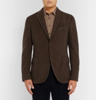 Boglioli - Brown K-Jacket Cotton-Moleskin Blazer - Men - Brown