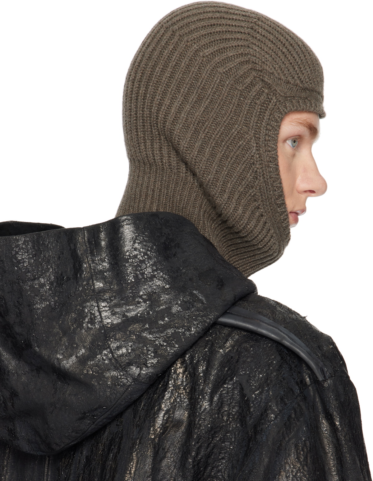 【関税＆送料込み】Rick Owens Porterville Balaclava Black Porterville Skull Balaclava by Rick Owens on Sale