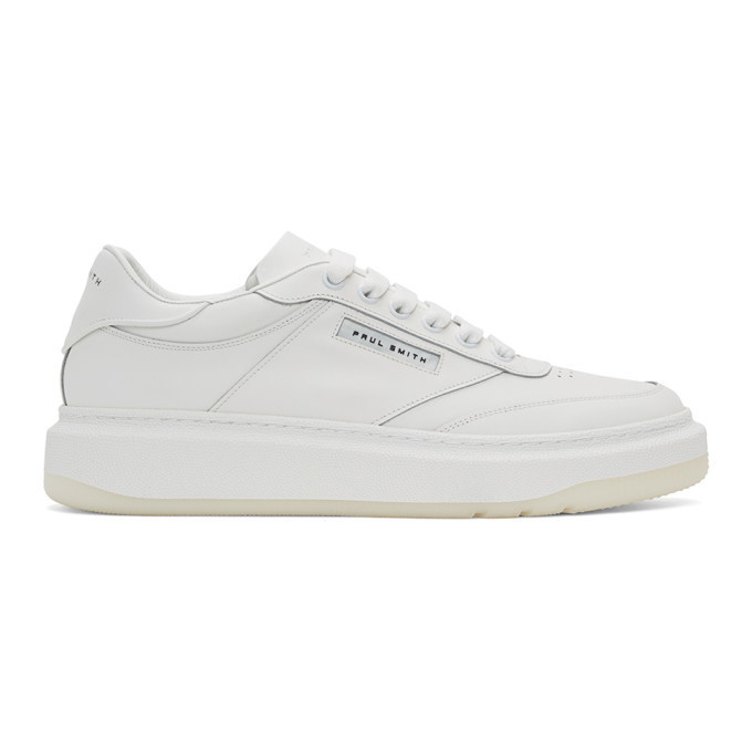 Photo: Paul Smith White Hackney Sneakers