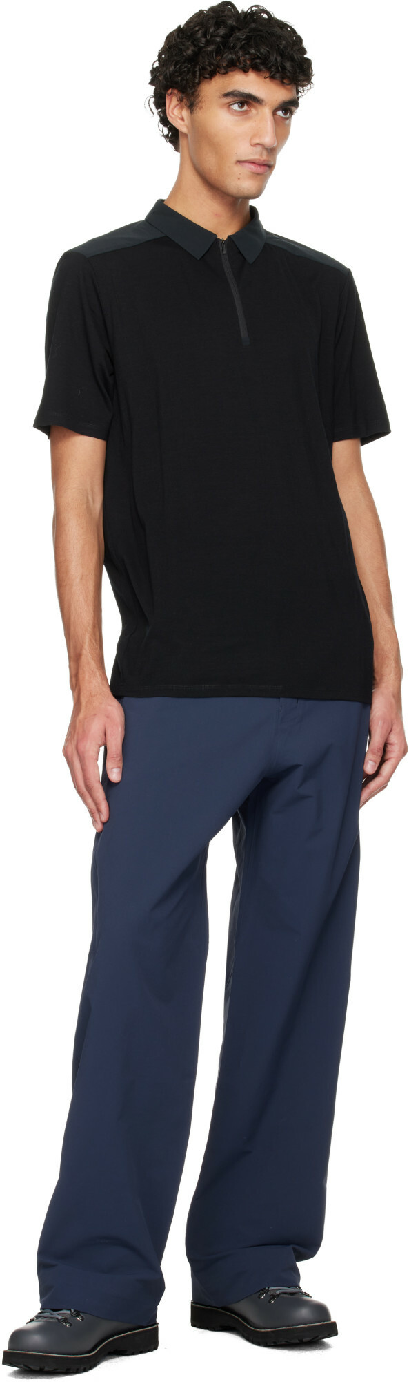 Veilance Black Frame SS Polo