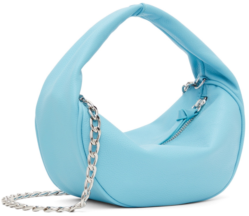 BY FAR Blue Baby Crush Bag