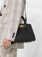 FERRAGAMO - Studio Box Mini Leather Top-handle Bag