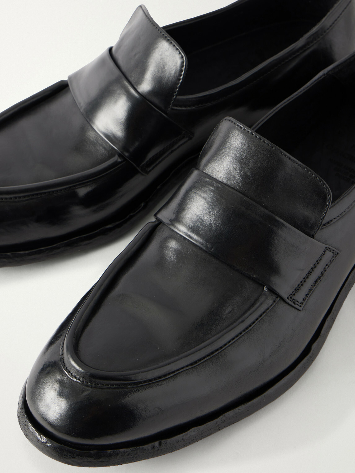 Officine Creative - Sound 010 Leather Loafers - Black
