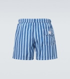 Fedeli Madeira striped swim trunks
