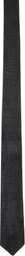 VEERT Black Croco Leather Tie