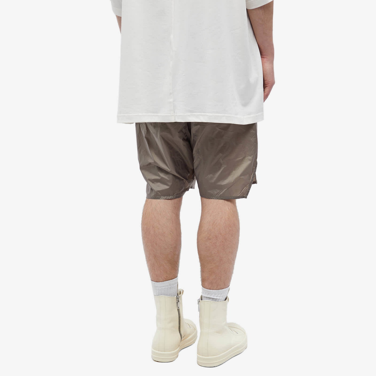 Rick Owens x Champion Beveled Pods Short in Dust Rick Owens
